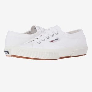 Superga 2750 COTU Classic White Sneaker - Womens Size 39.5